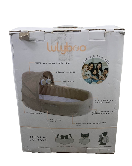 secondhand Lulyboo Cuddle & Play Lounge, Oat