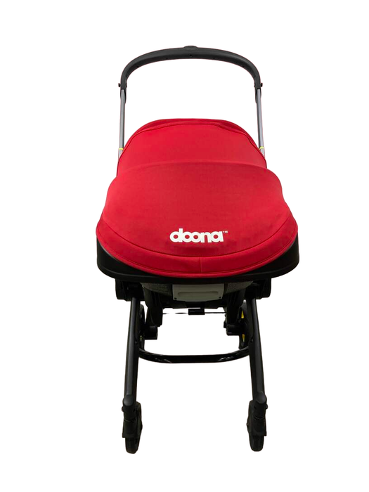 Doona Infant Car Seat & Stroller Combo, 2023, Flame Red