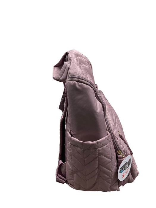 secondhand Skip Hop Forma Pack & Go Diaper Bag, Mauve HIDDEN PHOTOS