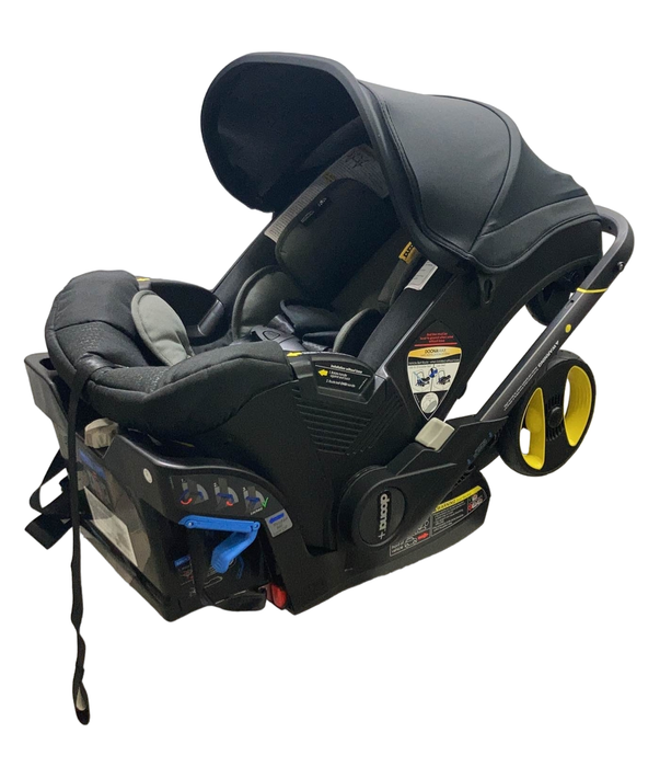 used Doona Infant Car Seat & Stroller Combo, 2022, Nitro Black