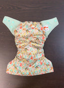 used BUNDLE KaWaii Baby One Size Pocket Cloth Diapers