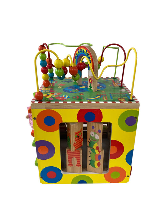 secondhand ALEX Jr. My Busy World Wooden Activity Cube