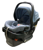 used UPPAbaby MESA V2 Infant Car Seat, Gregory (Blue Melange Merino Wool), 2023