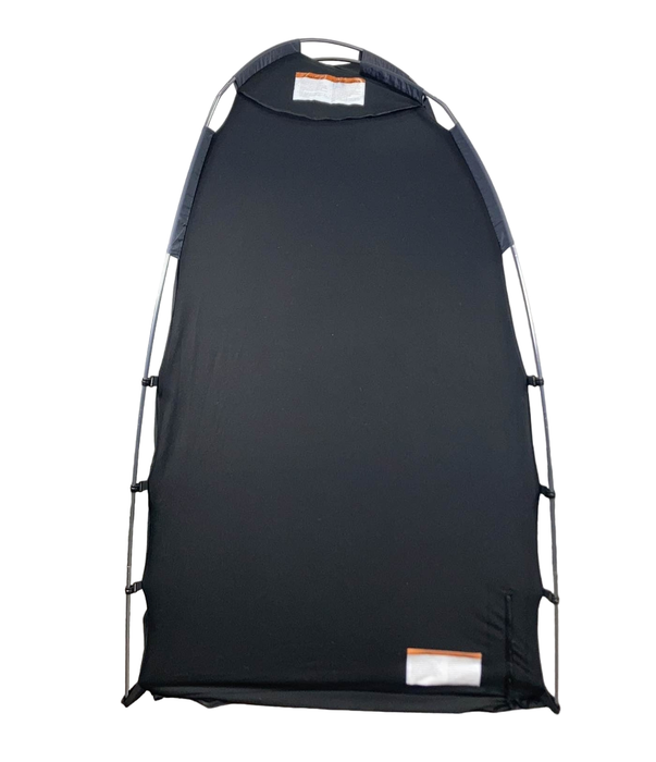 secondhand SlumberPod 3.0 Sleep Canopy, Black with Grey Accents