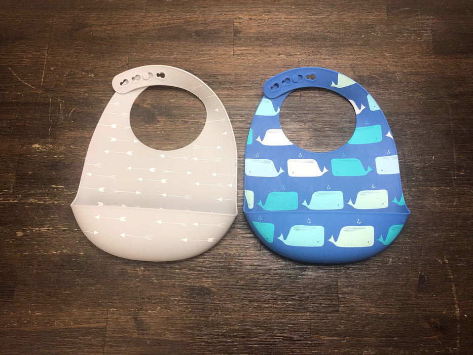 used Cloud Island Silicone Bibs