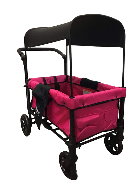 used Wonderfold W1 Original Stroller Wagon, Fuschia Pink