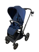 secondhand Cybex PRIAM Stroller, Matte Black, Nautical Blue, 2022