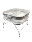 used Delta Children Little Folks Twin EZ Fold Ultra Compact Double Bassinet