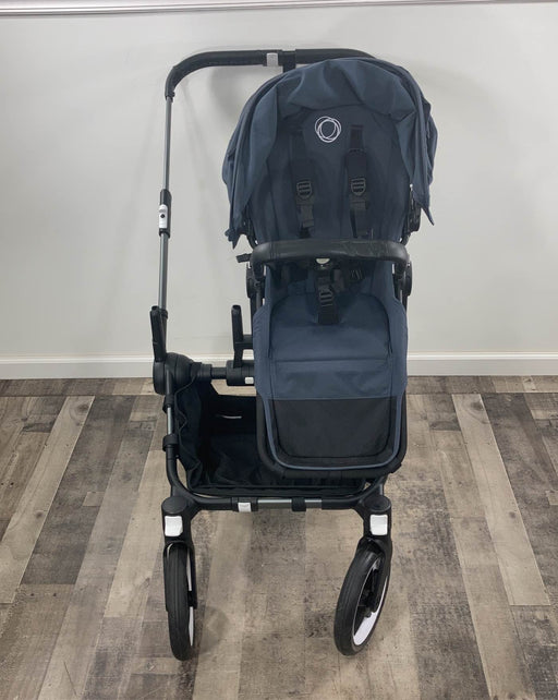 used Bugaboo Donkey 5 Stroller, 2022, Stormy Blue, Graphite