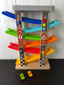 used Top Bright Wooden Car Ramp Race Track