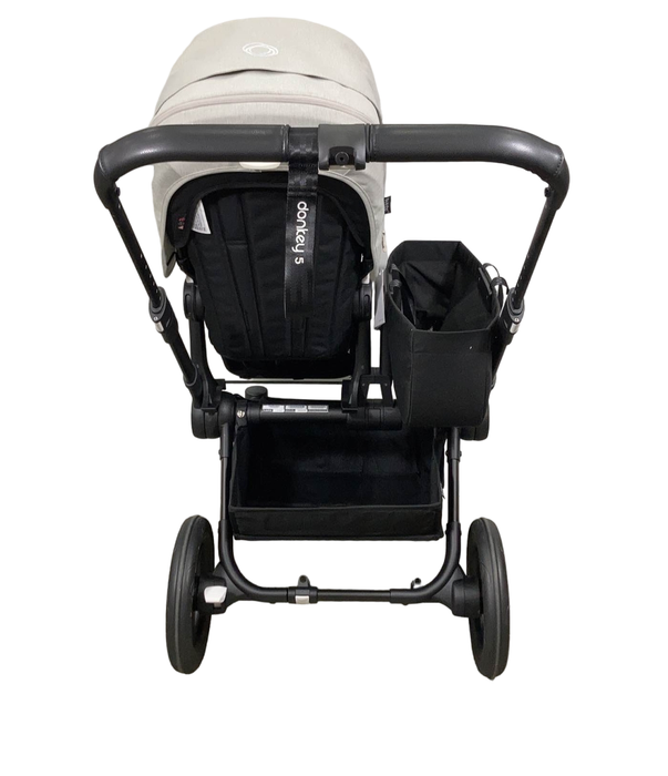 Bugaboo Donkey 5 Stroller Mono, 2022, Misty White, Black