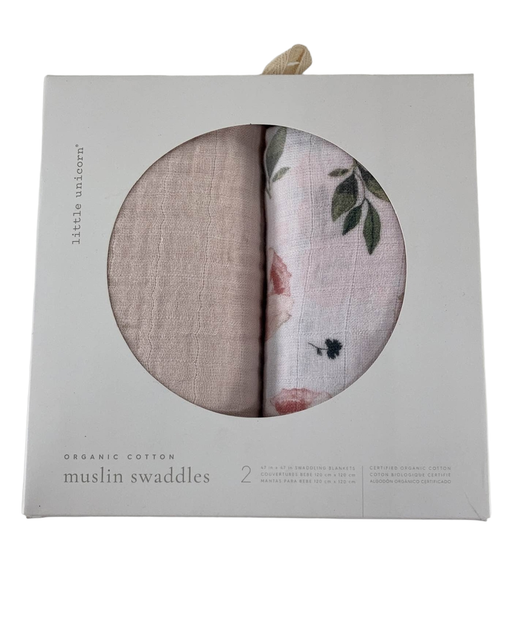 used Little Unicorn Cotton Muslin Swaddles 2-Pack