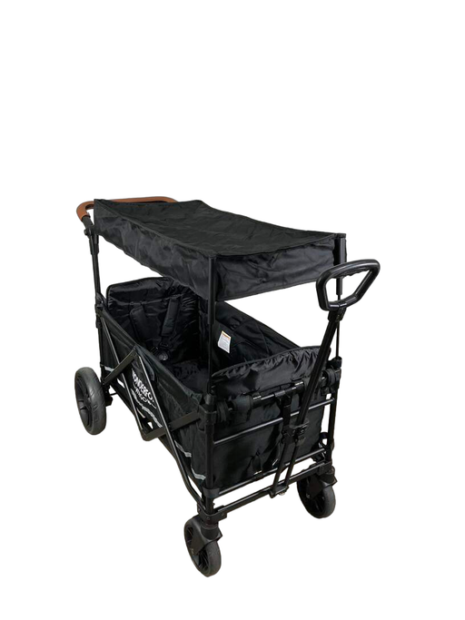 used Wonderfold X2 Push + Pull Double Stroller Wagon, 2022, Black