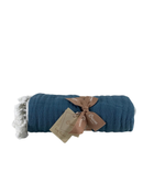 secondhand Crane Baby 6 Layer Muslin Blanket, Riverstone