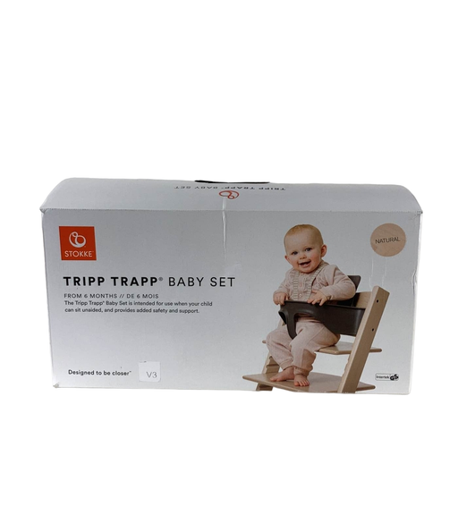 used Stokke Tripp Trapp Baby Set, Version 4 , Natural