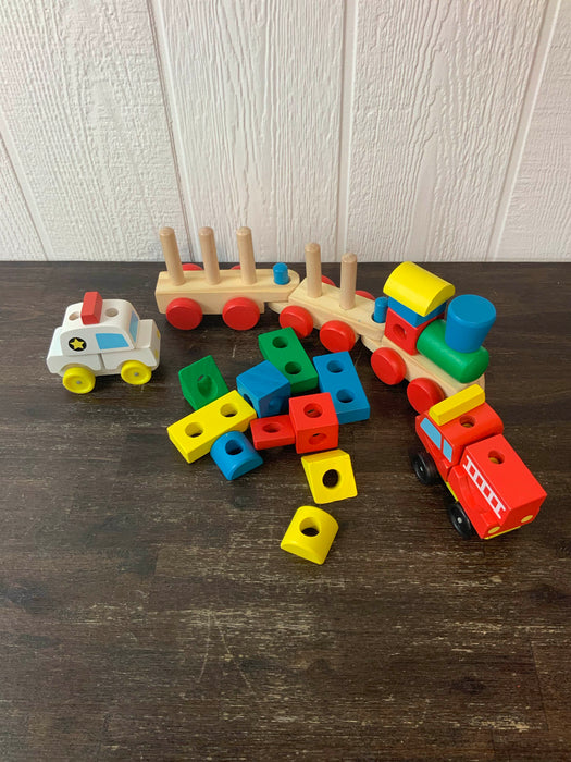 used BUNDLE Melissa & Doug Wooden Toys