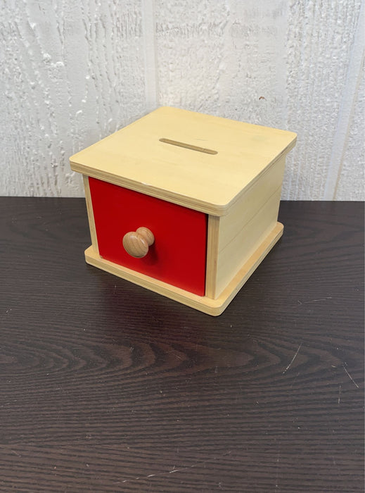 used Montessori Coin Box