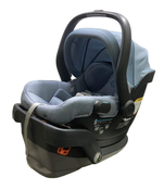 used UPPAbaby MESA V2 Infant Car Seat, 2023, Gregory (Blue Melange Merino Wool)