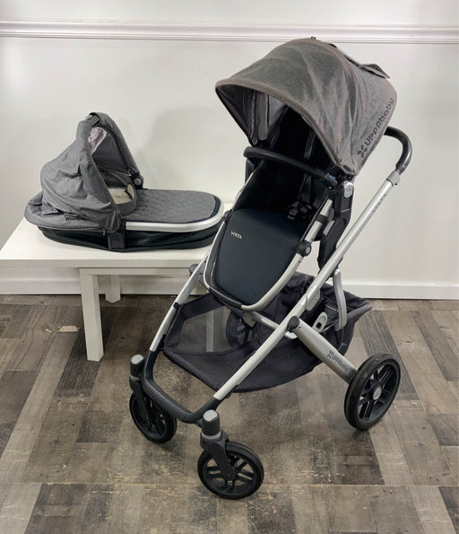 secondhand UPPAbaby VISTA Stroller, Jordan (Grey Melange), 2017