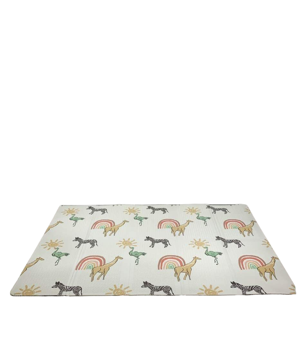 secondhand JumpOff Jo Large Waterproof Foam Padded Playmat, Safari