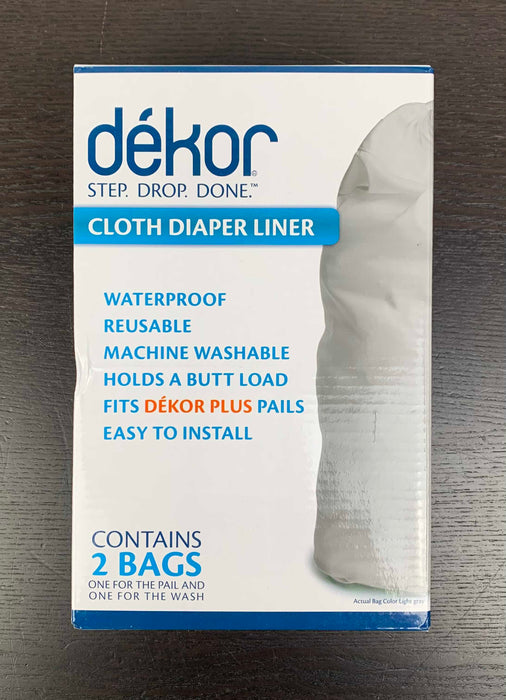 used Diaper Dekor Cloth Diaper Liners, Set Of 2