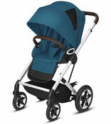 secondhand Cybex Talos S All Terrain Stroller, River Blue, 2020