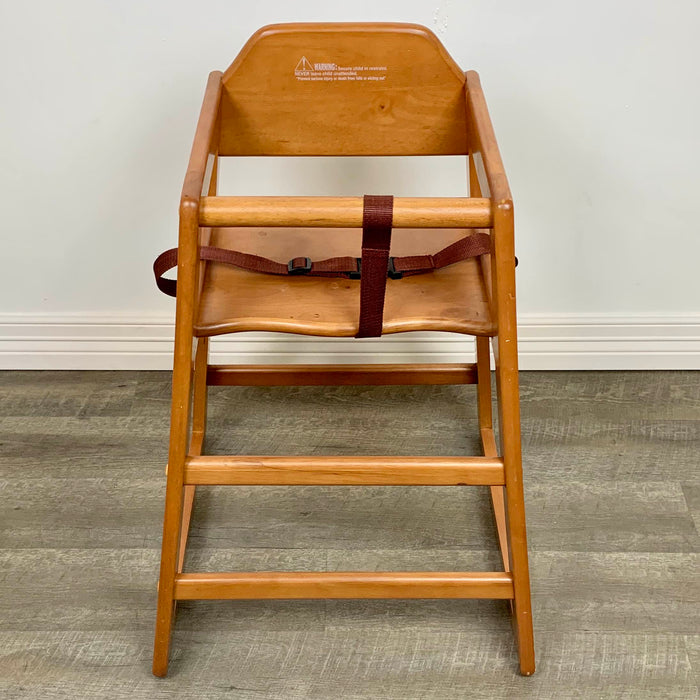 used Wooden High Chair