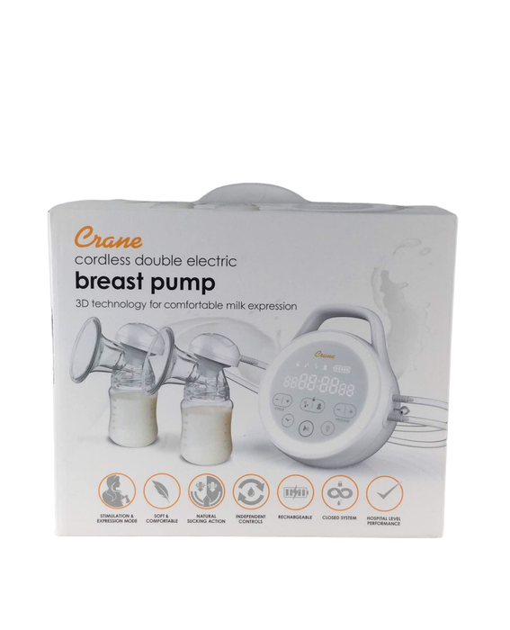 used Crane Cordless Electric Double Breast Pump