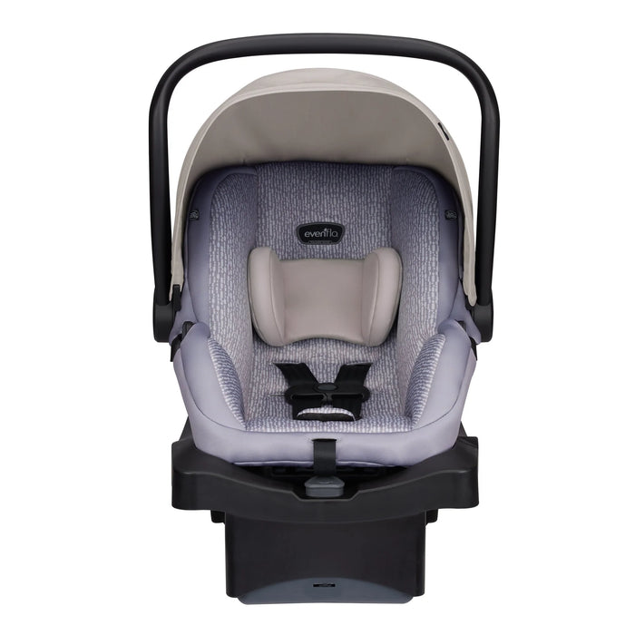 used Evenflo LiteMax 35 Infant Car Seat, 2022, River Stone Gray