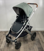 secondhand UPPAbaby VISTA Stroller, Emmett (Green Melange), 2018