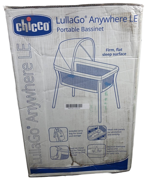 used Chicco Lullago Anywhere Portable Bassinet