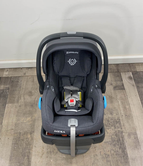 secondhand UPPAbaby MESA Infant Car Seat, 2021, Jordan (Charcoal Melange)