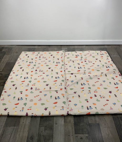 secondhand Toki Mats Mega Padded Play Mat 55" x 55", Farmers Market- HIDDEN NEEDS PHOTOS 5/23