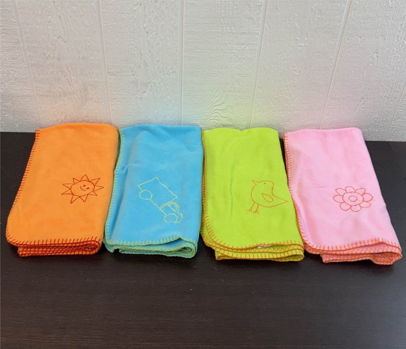 used BUNDLE Baby Blankets, -Ikea 35” x 35”