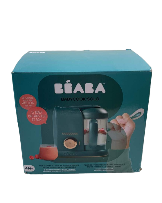 Beaba Babycook Solo 4-in-1 Baby Food Maker, Pine Green