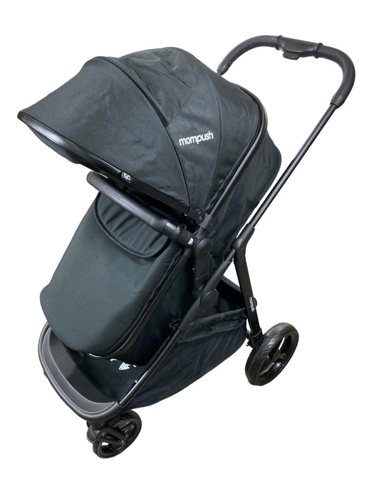 used Mompush Meteor 2 Stroller, Black, 2021