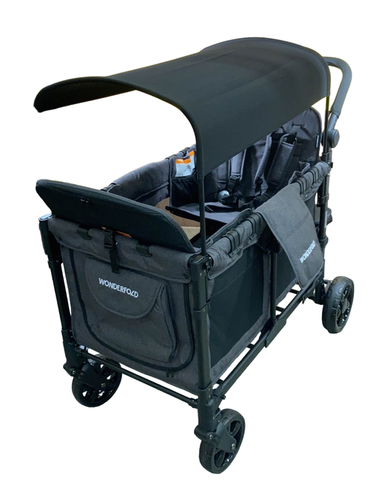 used Wonderfold W4 Elite Stroller Wagon, Charcoal Gray, 2023