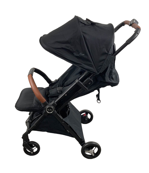 secondhand Silver Cross Jet 3 Super Compact Stroller, 2022, Black