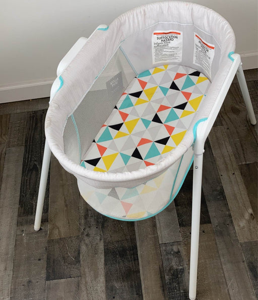 secondhand Fisher Price Stow N’ Go Bassinet