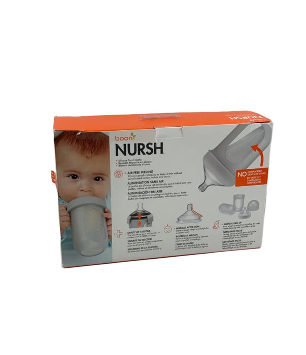 secondhand Boon Nursh Bottles, 3 Pack, Grey