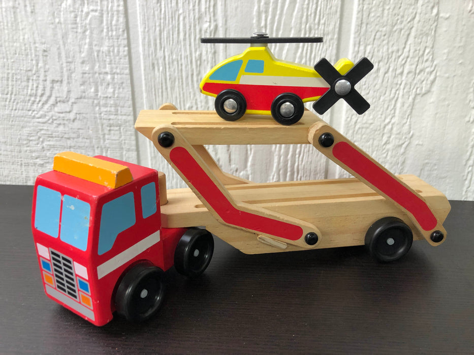 used BUNDLE Melissa & Doug Wooden Vehicles