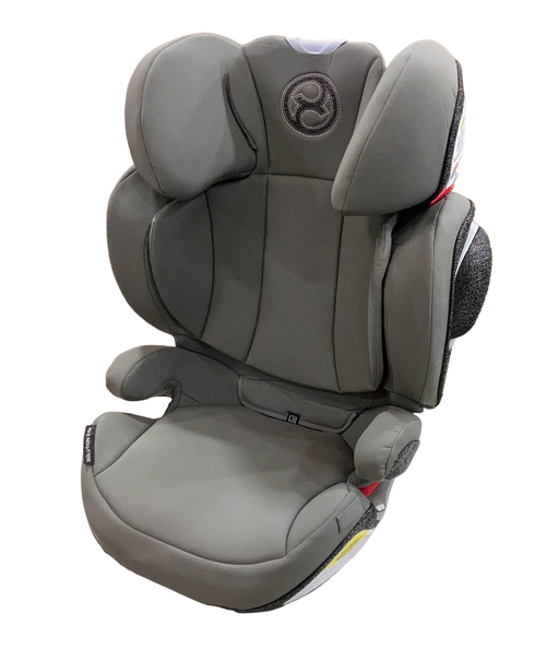 used Cybex Solution Z-Fix Highback Booster Seat, 2023, Manhattan Grey