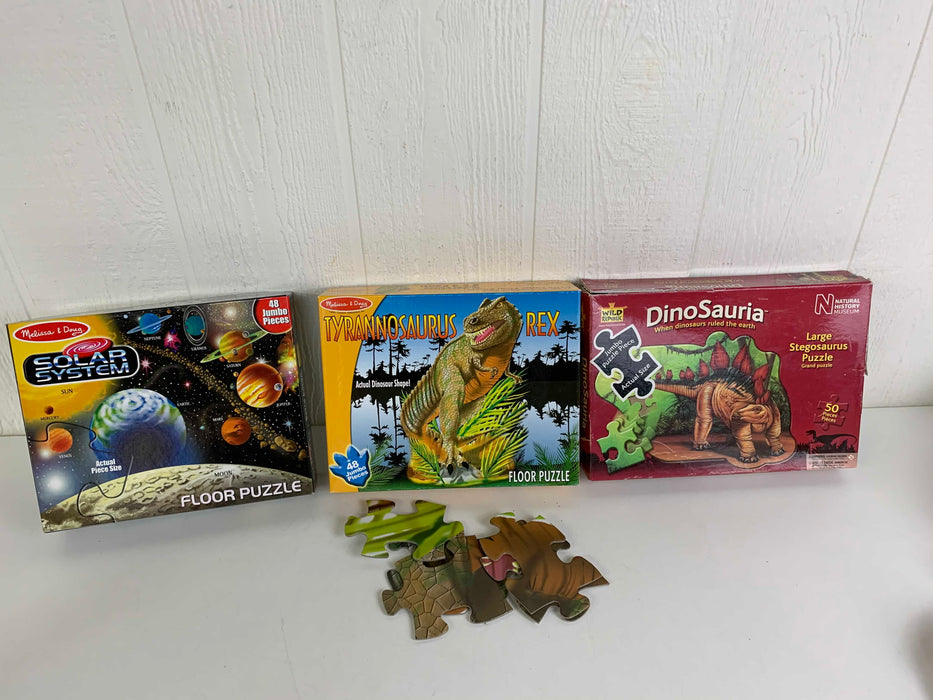 used BUNDLE Jigsaw Puzzles