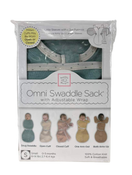 used Swaddle Designs Omni Swaddle Sack With Wrap, Small, Heathered Jadeite