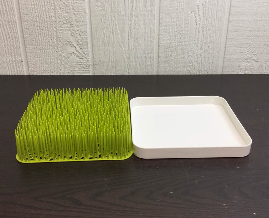 secondhand Boon Grass Countertop Drying Rack, Green, Grass Countertop Drying Rack