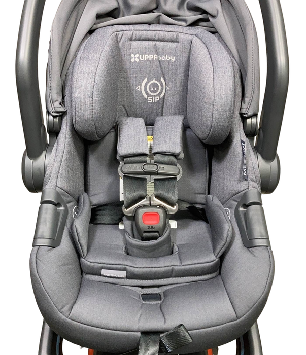 UPPAbaby MESA MAX Infant Car Seat and Base, 2022, PureTech Greyson