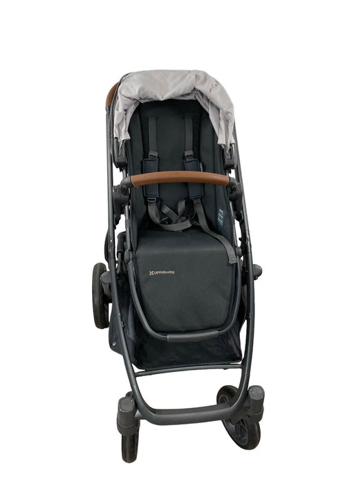 secondhand UPPAbaby VISTA V2 Stroller, Bassinet and Frame Only, Greyson (Charcoal Melange), 2021