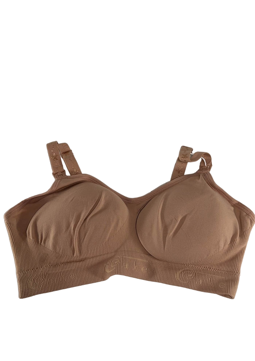 used Cake Maternity Rock Candy Maternity and Nursing Bra, L, Mocha