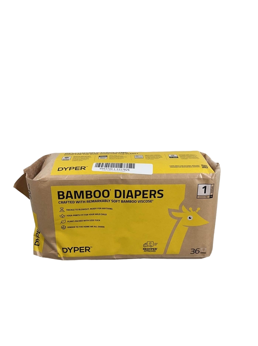 used DYPER Bamboo Diapers, XS, 36