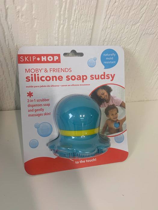 used Skip Hop Moby Silicone Soap Sudsy